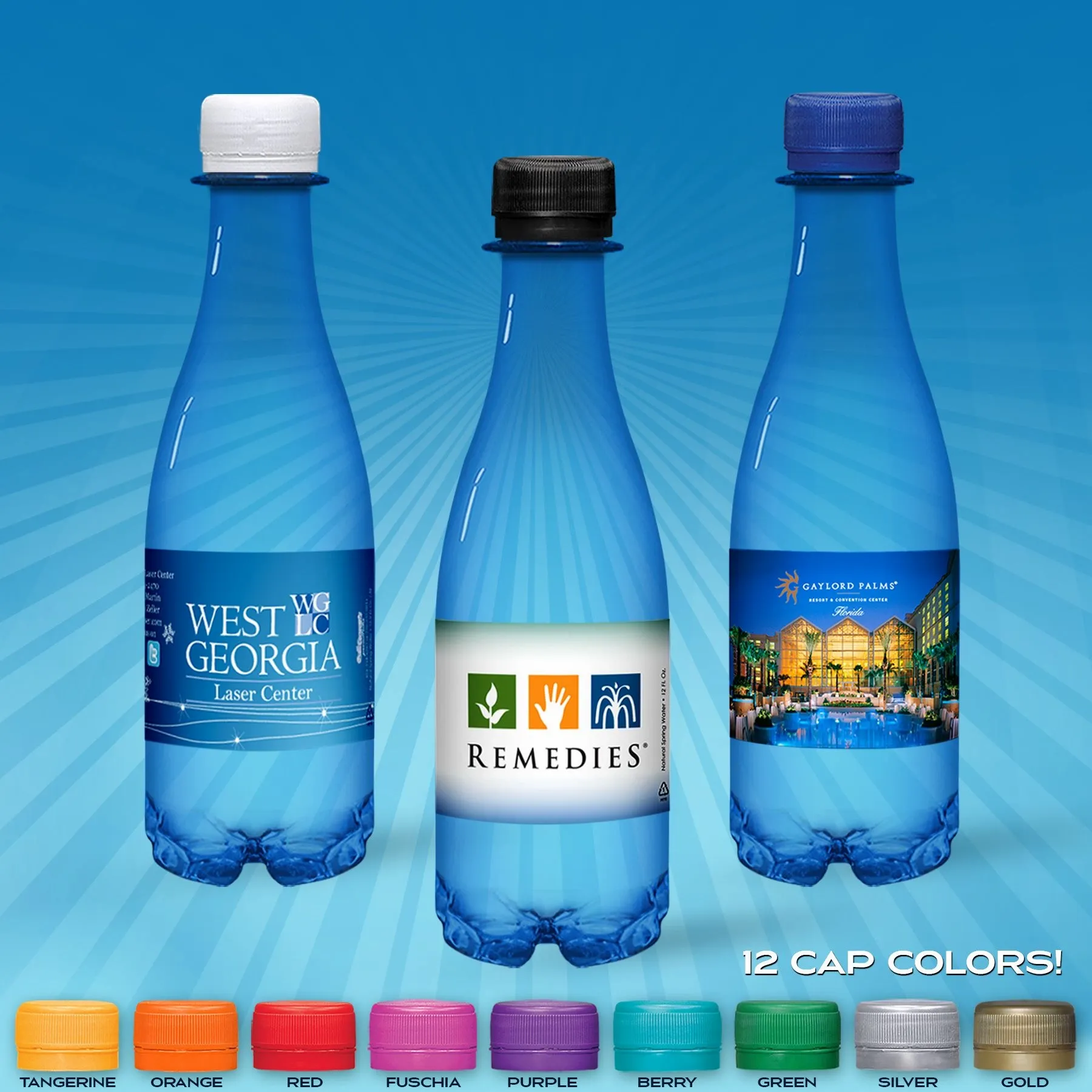 Custom Bottled Water - Imprint Now - CA