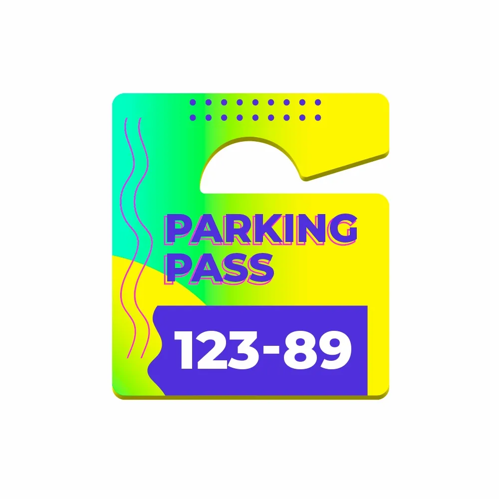 Parking Passes - Imprint Now - CA