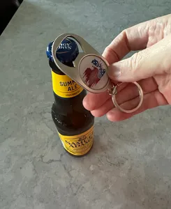 ImprintNow.ca - Multi-use Alloy Bottle Opener Keychain