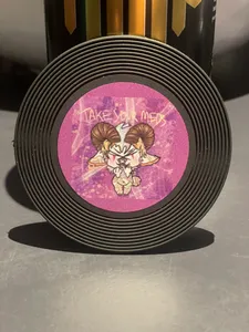 ImprintNow.ca - Soft Plastic Record Coaster