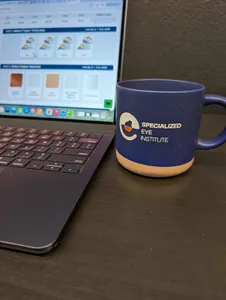 ImprintNow.ca - 11 oz. Cosmic Speckled Clay Coffee Mugs
