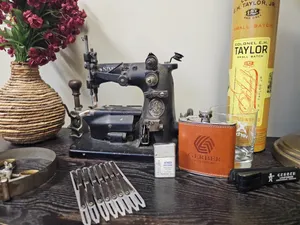 ImprintNow.ca - Leather Wrapped Hip Flasks