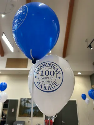 Latex Balloon - Our Garage celebrated its 100th anniversary