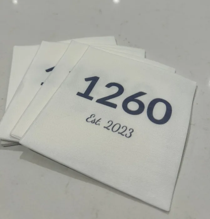 ImprintNow.ca - Custom Linen Beverage Napkin