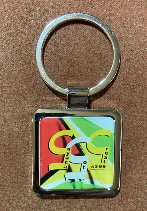ImprintNow.ca - Epoxy Square Metal Keychain
