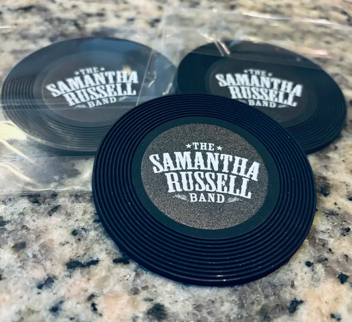 ImprintNow.ca - Soft Plastic Record Coaster