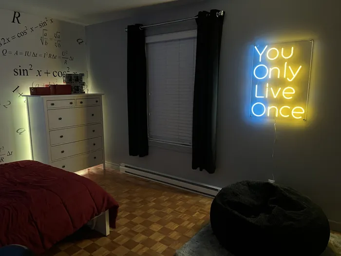 ImprintNow.ca - You Only Live Once Neon Sign