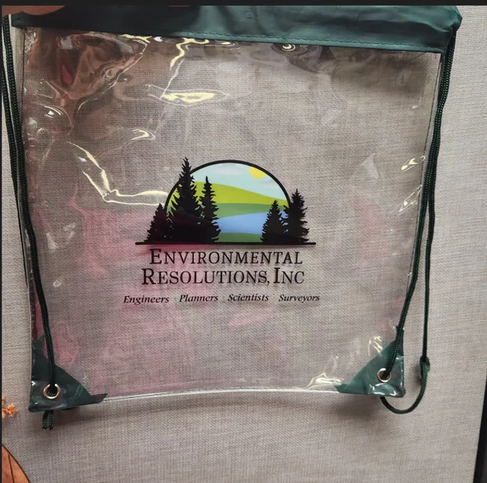 ImprintNow.ca - Custom Clear Drawstring Bag