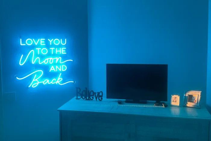 ImprintNow.ca - I Love You To The Moon And Back Neon Sign