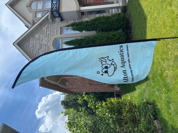 ImprintNow.ca - Shark Fin Flag