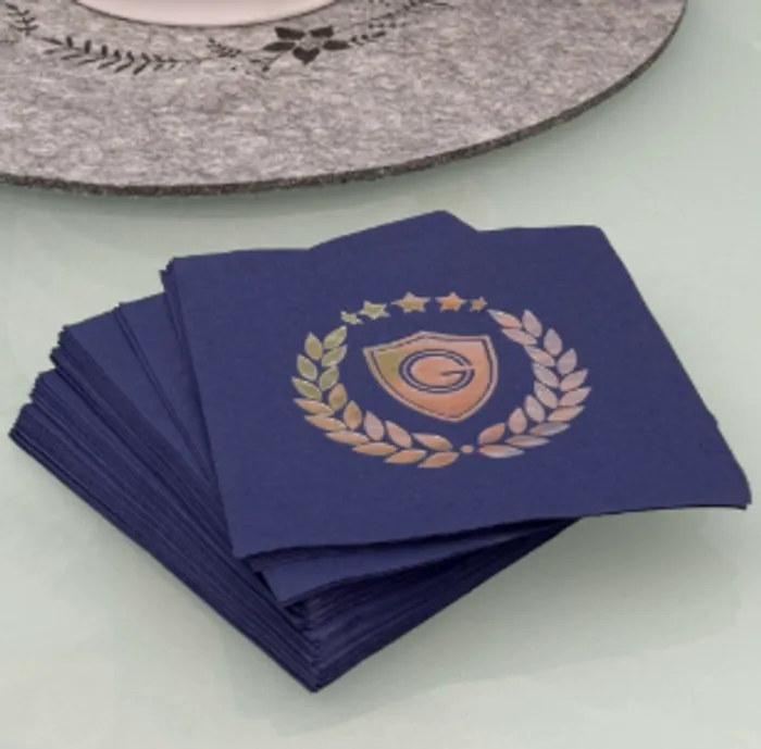 ImprintNow.ca - Custom Foil Stamped Beverage Napkin