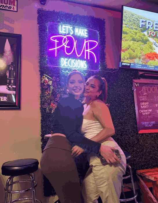 ImprintNow.ca - Let's Make Pour Decisions Neon Signs