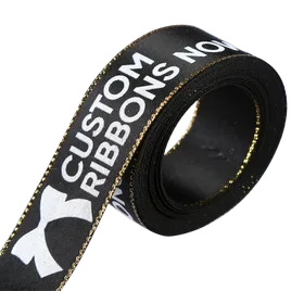 Metallic Edge Satin Ribbon - Imprint Now - CA