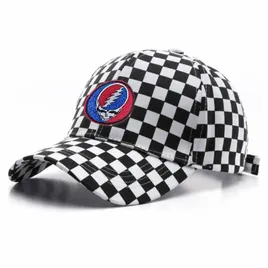 Two Tone Checkered Cotton Cap - Imprint Now - CA