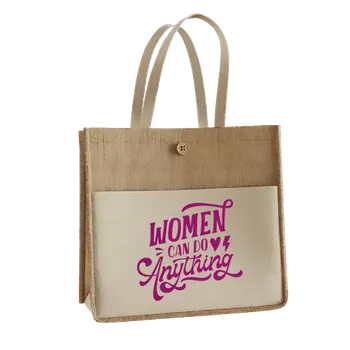 Jute Tote Bags - Imprint Now - CA