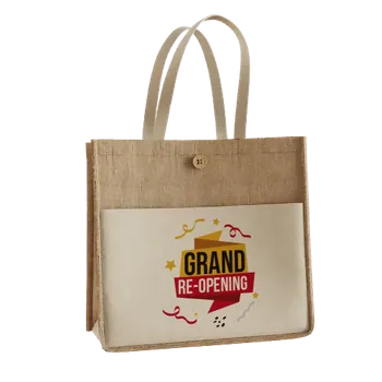 Jute Tote Bags - Imprint Now - CA