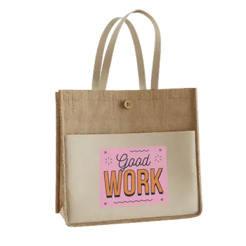 Jute Tote Bags - Imprint Now - CA