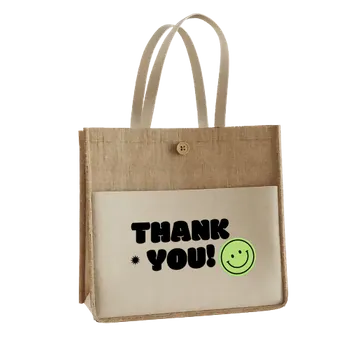 Jute Tote Bags - Imprint Now - CA