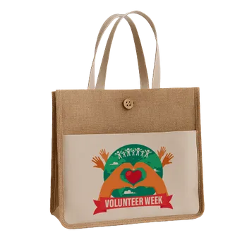 Jute Tote Bags - Imprint Now - CA
