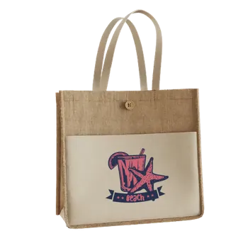 Jute Tote Bags - Imprint Now - CA