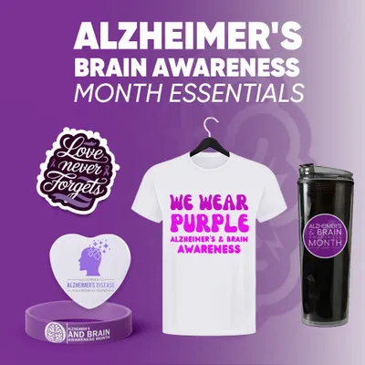Alzheimer's Brain Awareness Month Essentials - Imprint Now - CA