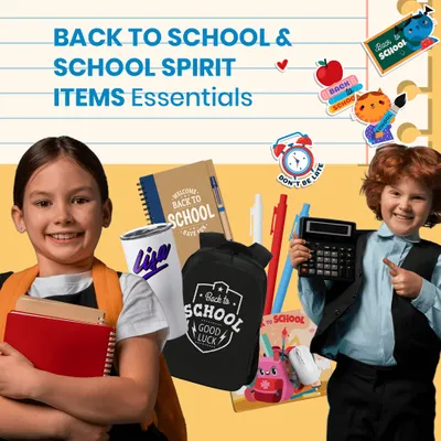 Back to School/School Spirit Items Essentials - Imprint Now - CA