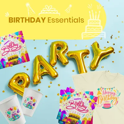 Birthday Essentials - Imprint Now - CA
