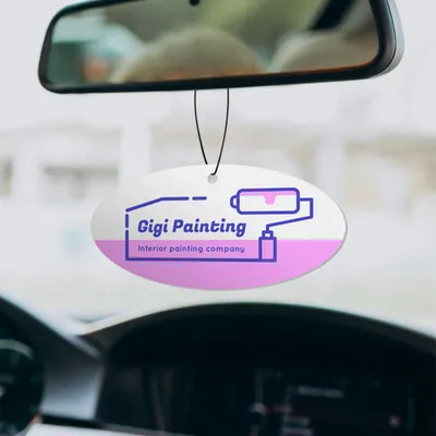 Oval: 7.5 cm - Imprint Now - CA