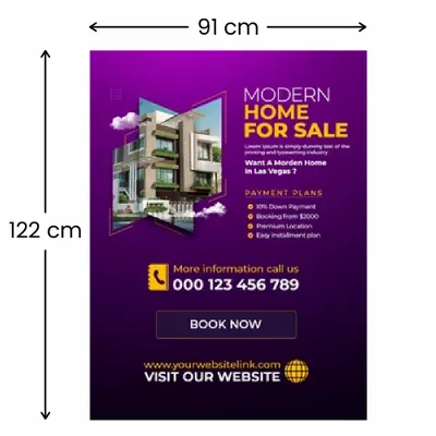 91 x 122 cm - Imprint Now - CA