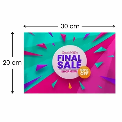 30 x 20 cm - Imprint Now - CA