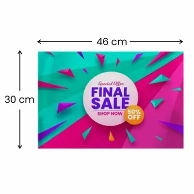 46 x 30 cm - Imprint Now - CA