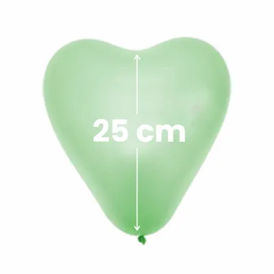 25 cm (Heart) 25 cm (Heart)