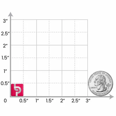 0.50 inch 1.5 cm - Imprint Now - CA