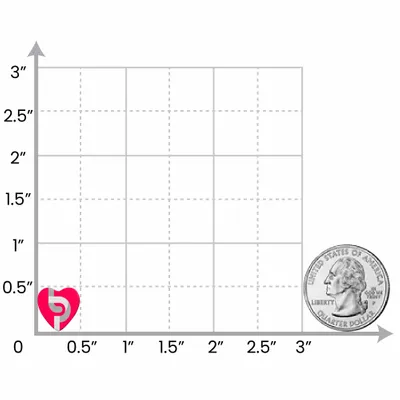 0.50 inch 1.5 cm - Imprint Now - CA
