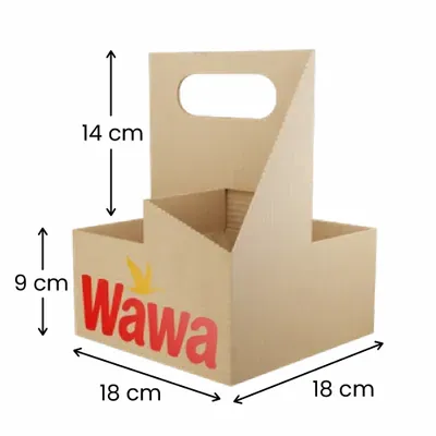 4 Cup Carrier 4 Cup Carrier - Imprint Now - CA