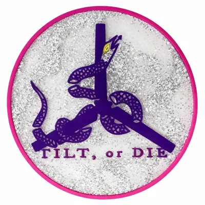 Silver Glitter PVC - Imprint Now - CA