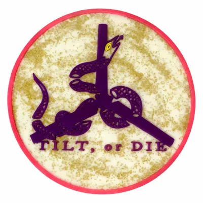 Gold Glitter PVC - Imprint Now - CA