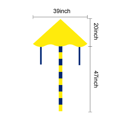 51cm L x 99cm W (119cm Tail Length)