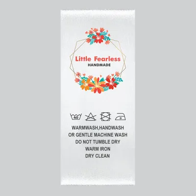 Satin Woven Label - Imprint Now - CA