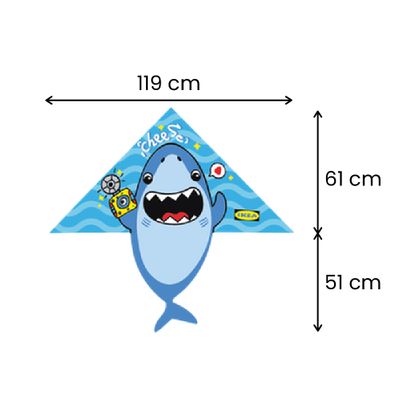 61cm L x 119cm W (51cm Tail Length)