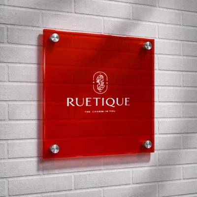 Transparent Red - Imprint Now - CA