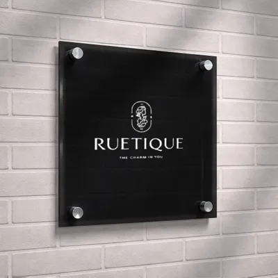 Transparent Black - Imprint Now - CA