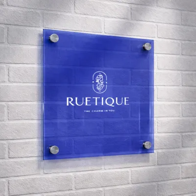 Transparent Blue - Imprint Now - CA