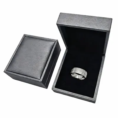 Silver PU Box - Imprint Now - CA