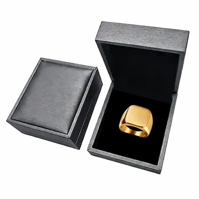 Silver PU Box - Imprint Now - CA