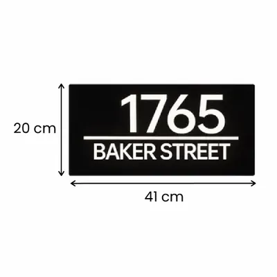 20 x 41 cm - Imprint Now - CA