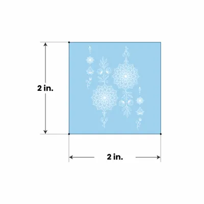 5 x 5 cm