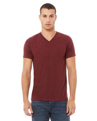 Bella + Canvas Unisex Triblend V-Neck T-Shirt