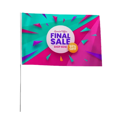 Hand Flag - Imprint Now - CA