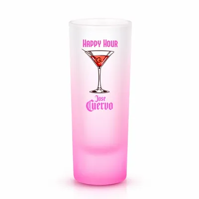 Tall Shot Glass - Coloured & Frosted - Imprint Now - CA